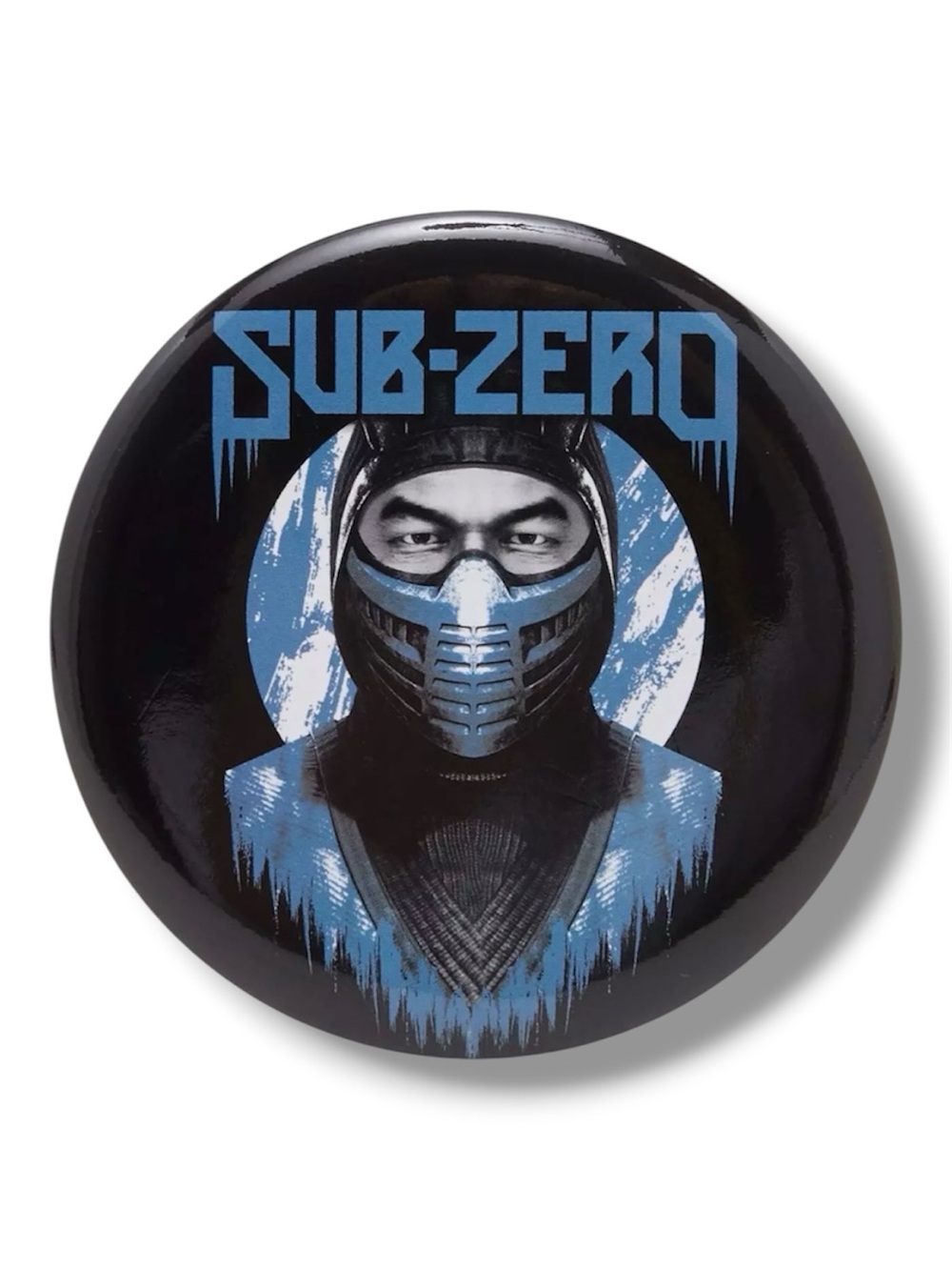 Mortal Kombat Sub-Zero 3 Inch Button - NWT